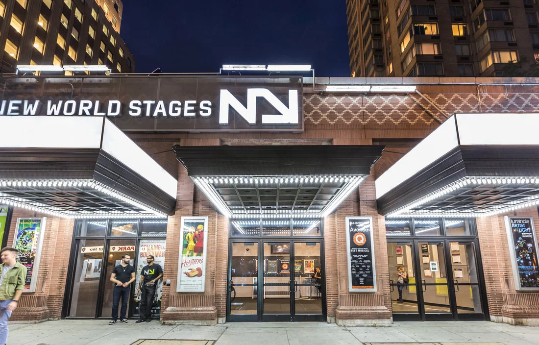 New World Stages exterior, New York