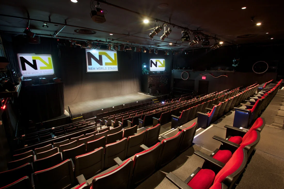 New World Stages interior, New York
