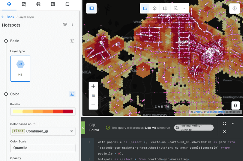 Builder screenshot